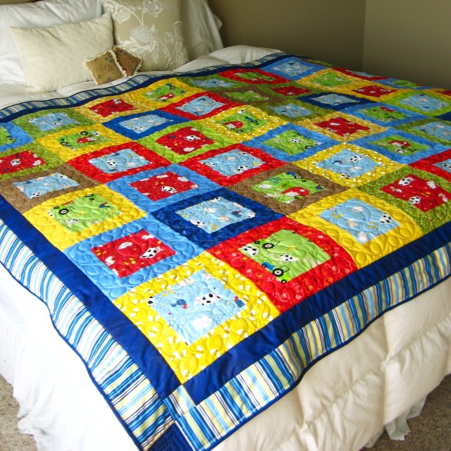 Jacob's twin size quilt